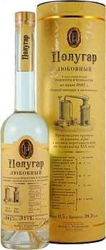 Водка    Полугар  Любовный   ржаной   в п/у  500 мл