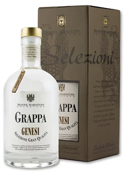 Граппа Monte Sabotino Genesi gift in box  700 мл