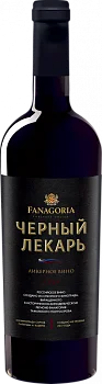 Ликерное вино Фанагория Черный лекарь 750 мл
