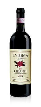 Вино географического наименования Enigma Italyano Chianti DOGG Энигма Итальяно Кьянти красное сухое 750 мл
