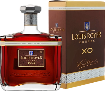 Коньяк Louis Royer XO Kosher   in gift box  Луи Руайе XO кошерный  в подарочной упаковке 700 мл