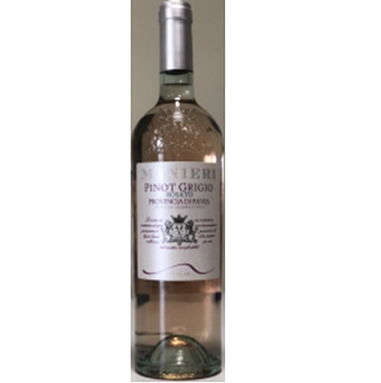 Вино MANIERI PINOT GRIGIO IGT МАНИЕРИ ПИНО ГРИДЖО  БЛЮШ  розовое 2020м750 мл