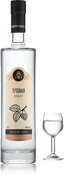 Водка ТУТОВАЯ ТМ А301,  алк.40% 500 мл
