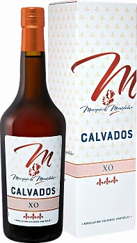 Кальвадос Marquis de Montdidier ХО Calvados AOC gift box 700 мл