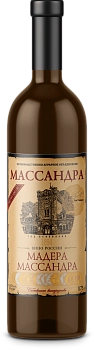 Вино ликерное Массандра Мадера марочное крепкое белое  750 мл
