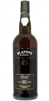 Крепленное вино Madeira Wine Company Blandy's Sercial Dry 10 Years Old Мадейра Вайн Компани Блендис Серсиал Драй 10-лет 500  мл