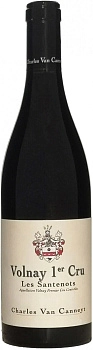 Вино Charles Van Canneyt Volnay 1-er Cru Les Santenots AOC  2019 750 мл 14%