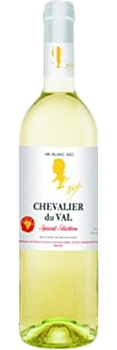 Вино Chevalier du Val Blan white semi sweet  750 мл