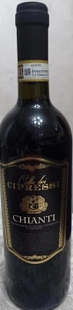 Вино Natale Verga Colle dei Cipressi Chianti   Натале Верга  Колле Дей Чипресси Кьянти  2019   750 мл