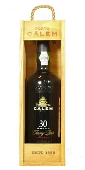 Вино Calem & Filho Calem 30 Years Old gift box 750 мл