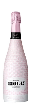 Игристое Cava Hola Pink Brut Кава Ола Пинк Брют DOC  750 мл