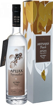 Водка Artsakh  Peach gift box 750 мл