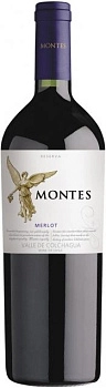 Вино Montes Reserva Merlot   2021 750 мл