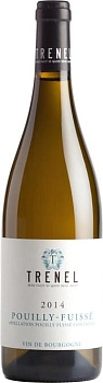 Вино Trenel Pouilly-Fuisse AOC Тренель Пуйи-Фюиссе 2022 750 мл