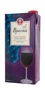 Вино Vino Zupa Vranac Tetra Pak Зупа Вранац Тетра Пак 2000 мл