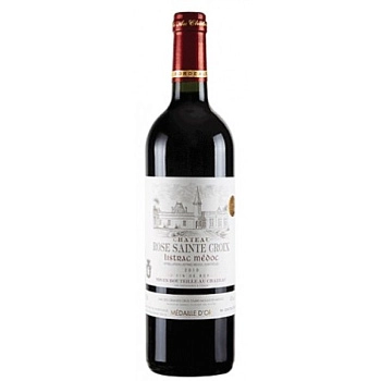 Вино Chateau Rose Sainte Croix AOC Listrac Medoc  750 мл