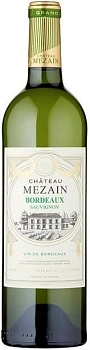 Вино Chateau Mezain Bordeaux Blanc AOC  2021 750 мл
