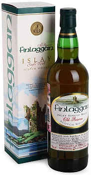 Виски  The Vintage Malt Whisky Co Finlaggan Single Malt Old Reserve gift box  700 мл