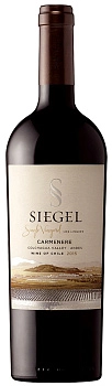 Вино SIEGEL SINGLE VINEYARD "CARMENERE", СИГЕЛЬ СИНГЛ ВИНЯРД "Карменер" 750 мл