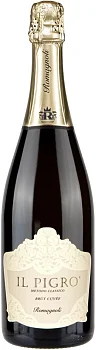 Игристое вино Cantine Romagnoli Spumante Metodo Classico Brut Il Pigro  2021  750 мл 12,5%