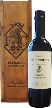 Херес Fernando de Castilla Singular Pedro Ximenez Excepcional  wooden box  375 мл