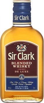 Виски  Sir Clark  Blended Whisky   3 year  200 мл