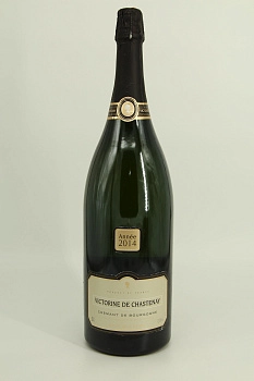 Игристое вино Victorine de Chastenay Millesime Extra Brut Crеmant de Bourgogne AOC 2014 3000 мл 12,5%