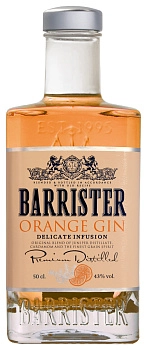 Джин   Кошерный  Barrister Orange   500 мл