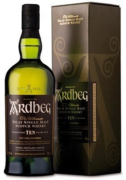 Виски Ardbeg 10 YO в п/у 700 мл