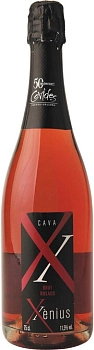 Игристое вино Covides  Xenius Brut Rosado Cava DO   750 мл