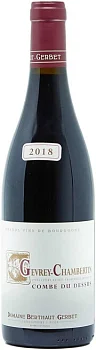 Вино Domaine Berthaut-Gerbet Gevrey-Chambertin AOC Combe du Dessus  2018 750 мл