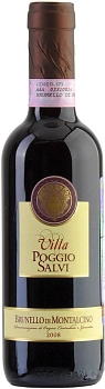 Вино Villa Poggio Salvi Brunello di Montalcino Поджио Сальви Брунелло ди Монтальчино 2013 375 мл