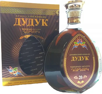 Коньяк Армянский Дудук 20  лет  в п/у  500 мл