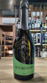 Игристое вино Буржуа  полусладкое белое 750 мл