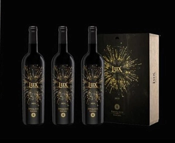 Подарочный набор  Luce Della Vite  Lux Vitis  Люкс Витис  2017  3 шт х 750 мл