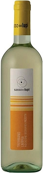 Вино Sasso dei Lupi Trebbiano  Umbria IGP Сассо дей Люпи Треббьяно 750мл
