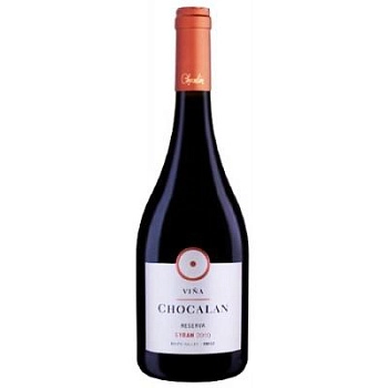 Вино Vina Chocalan Syrah  Reserva Сира Ресерва 2016 750 мл