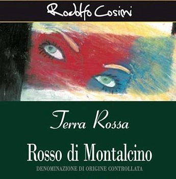 Вино Rodolfo Cosimi  Terra Rossa Rosso di Montalcino  Родольфо Козими Терра Росса Россо ди Монтальчино 2017 750 мл