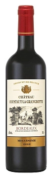 Вино The Château Coustaut La Grangeotte Шато Кусто ля Гранжот красное  2019  750 мл