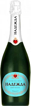 Игристое вино Надежда   Брют  белое  750 мл