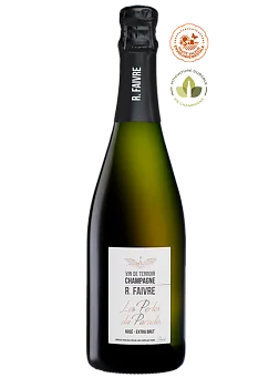 Шампанское R.Faivre Les Perles du Paradis Rosé Extra Brut Р. Февр Ле Перль дю Паради Розе Экстра Брют 750 мл