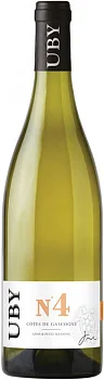 Вино Uby № 4 Gros & Petit Manseng  Cotes de Gascogne Юби  № 4  Гро & Пти Мансенг  2019   750 мл