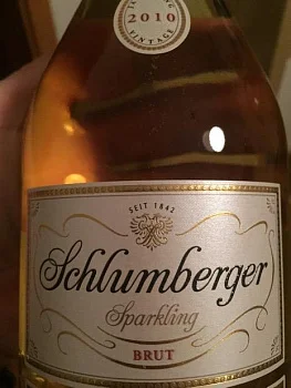 Вино игристое Schlumberger Sparkling Brut Vintage gift box  2013 750 мл