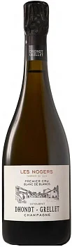 Шампанское Dhondt-Grellet, Les Nogers, Premier Cru Blanc de Blancs, Extra Brut  2017  750 мл  12%