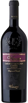 Вино красное полусухое Tinazzi, "Selezione di Famiglia" Vinaie Cabernet Sauvignon Corvina, Veneto Тинацци, "Селецьоне ди Фамилья" Винайе Каберне Совиньон Корвина 2018 750 мл
