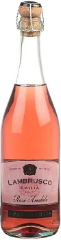 Игристое вино Palestro Lambrusco Emilia IGT Rose  Amabile   750 мл