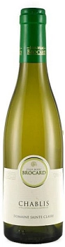 Вино Jean-Marc Brocard  Sainte-Claire Chablis AOC  2021 375 мл