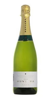 Игристое вино  Cava Nuviana полусладкое  белое  750 мл