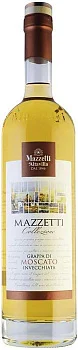 Граппа Mazzetti d'Altavilla  Grappa di Moscato Invecchiata  2018 700 мл