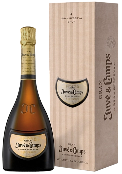 Игристое вино  Cava Gran Juvé & Camps Gran Reserva Brut gift box  2016 750 мл